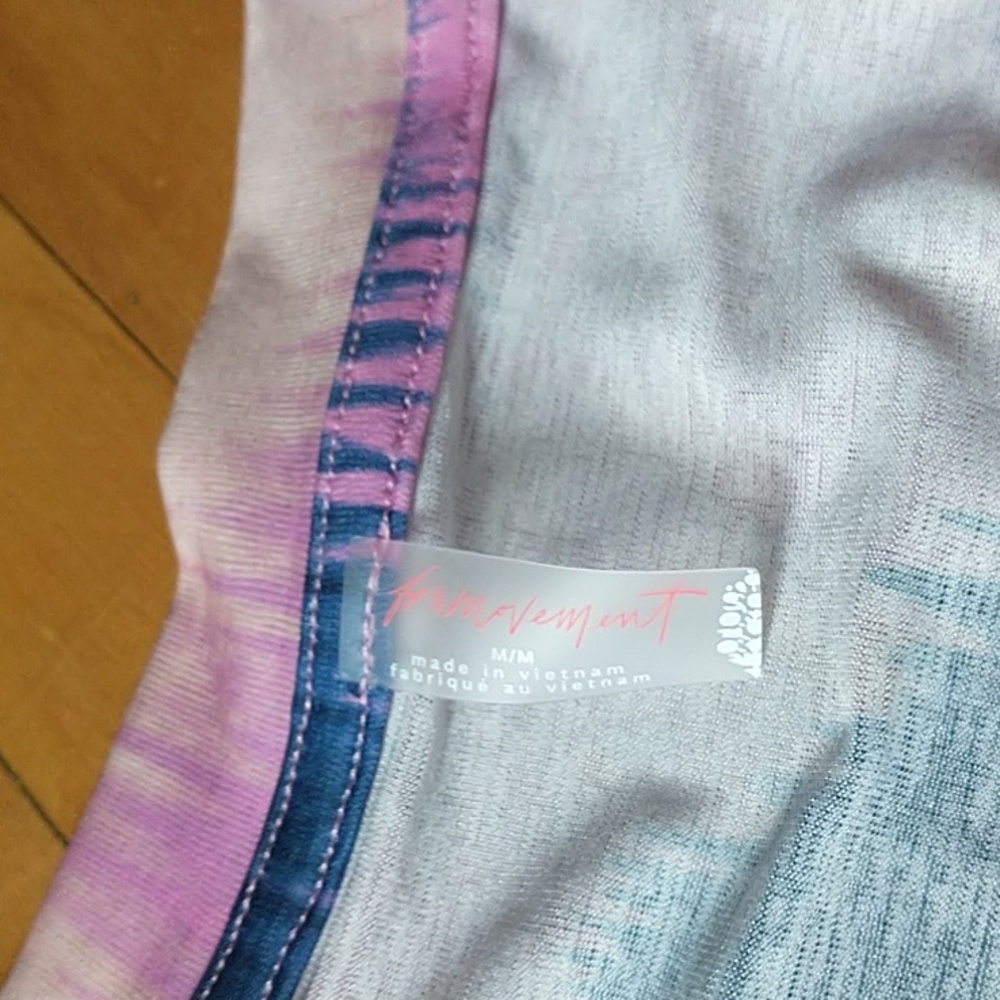 Free People Movement True North Tee Heatwave Magenta Pink Size M - Picture 2 of 5